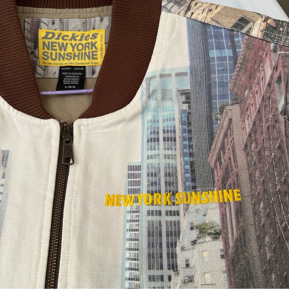 New York Sunshine x Dickies City Cowboy Photo-real Vest Men's L Grandpacore - Picture 3 of 9